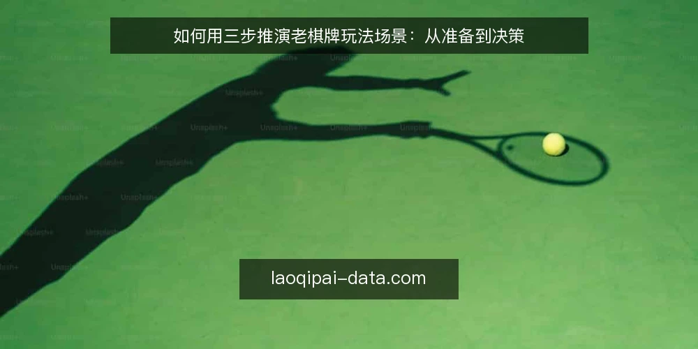 如何用三步推演老棋牌玩法场景：从准备到决策 — 场景设定：一个周末牌局的约束条件 配图